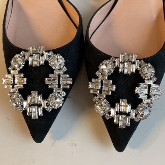 SJP black heel with jewels size 39 - Picture 2 of 4